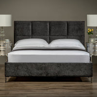 Linear Upholstered Bed