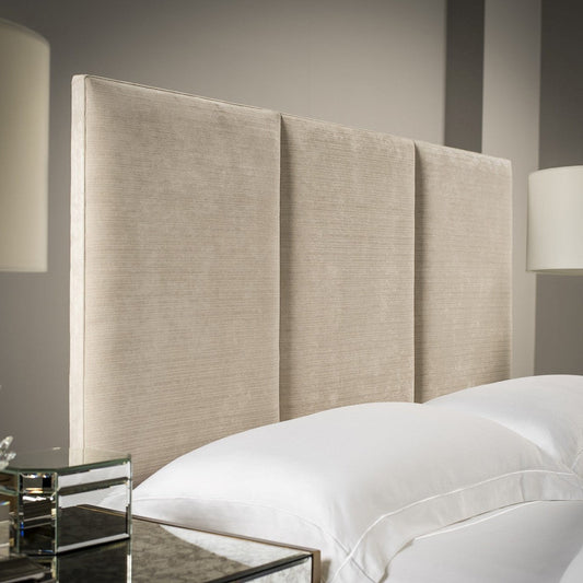 3-Panel Upholstered Headboard
