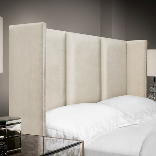 3-Panel Winged Headboard