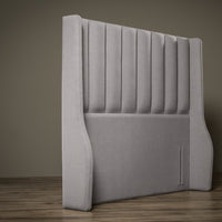 Tubes Winged Upholstered Headboard