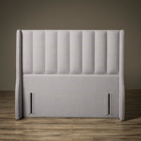 Tubes Winged Upholstered Headboard