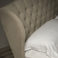 Winged Chesterfield Headboard
