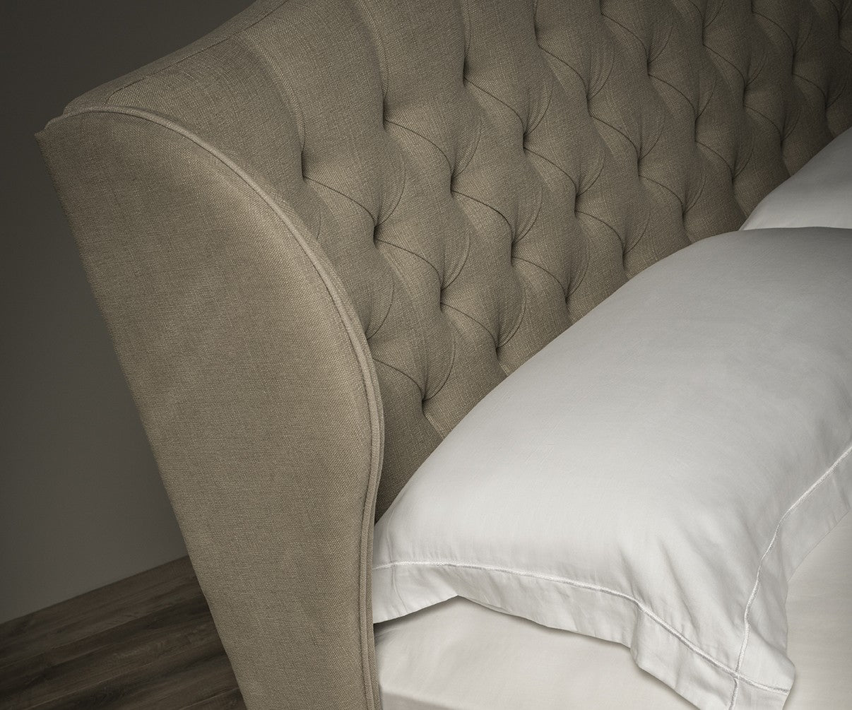 Winged Chesterfield Headboard