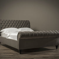 Stanhope Studded Chesterfield Bed