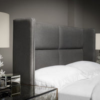 Linear Winged Headboard