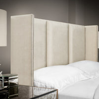 3-Panel Winged Headboard
