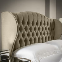 Winged Chesterfield Headboard