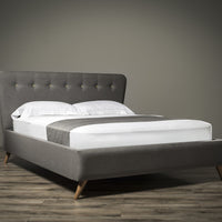 Retro Buttoned Bed