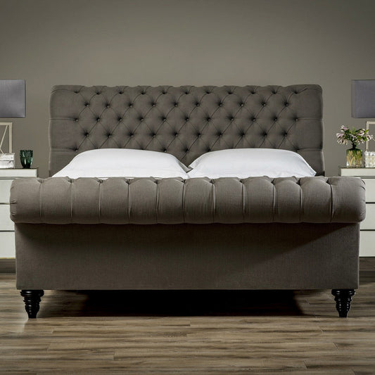 Stanhope Studded Chesterfield Bed