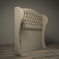 Winged Chesterfield Headboard