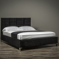 Linear Upholstered Bed