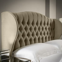 Winged Chesterfield Headboard