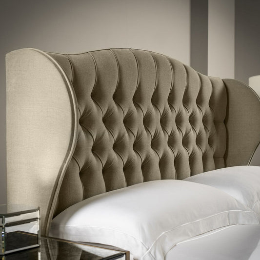 Winged Chesterfield Headboard