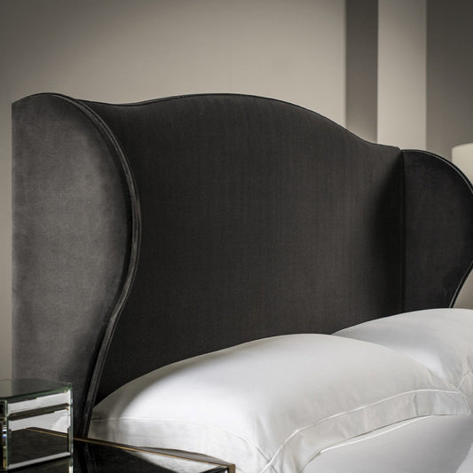 Winged Upholstered Headboard